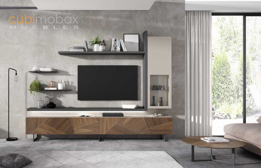 mueble salón moderno tv